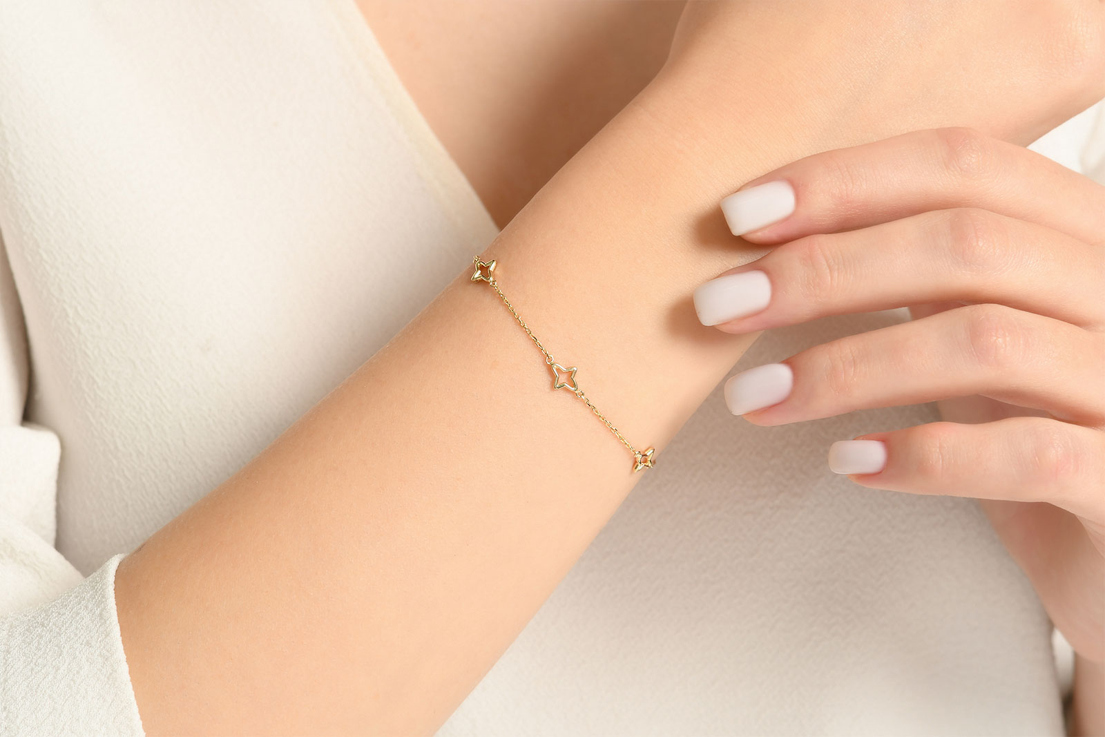 Quyumcu - 14 Ayar Altın Bileklik