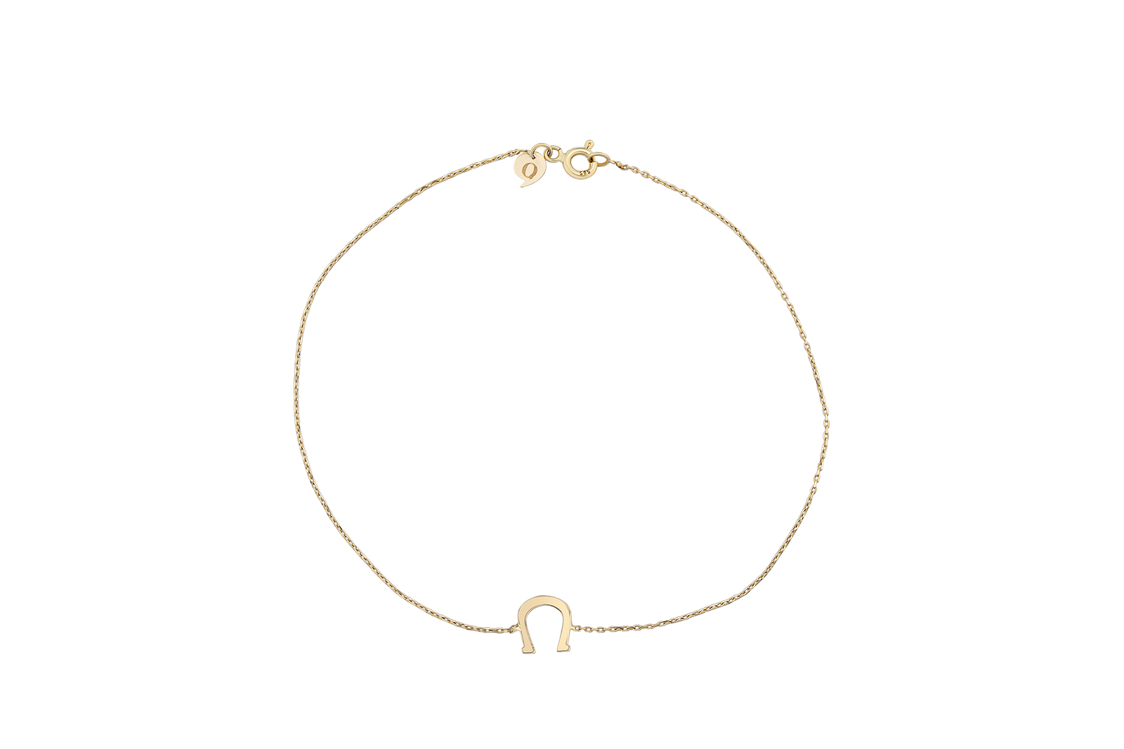 Quyumcu - 14 Ayar Altın Nal Bileklik