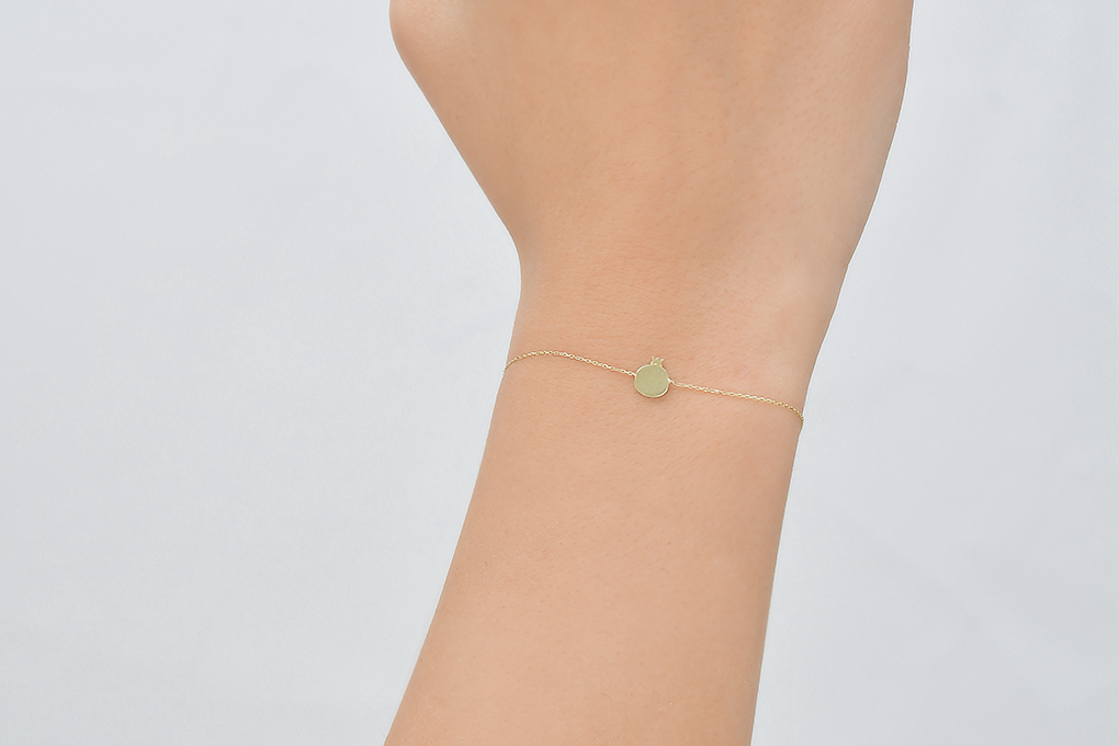 Quyumcu - 14 Ayar Altın Nar Bileklik (1)