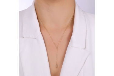 Quyumcu - 14 Ayar Altın Sade Kolye (1) Quyumcu - 14 Ayar Altın Sade Kolye (1)