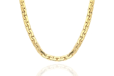 Quyumcu - 14 Ayar Altın Sade Zincir Kolye (1) Quyumcu - 14 Ayar Altın Sade Zincir Kolye (1)