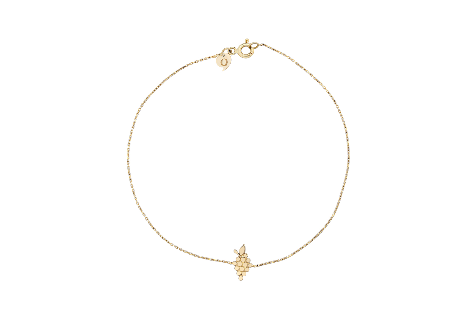 Quyumcu - 14 Ayar Altın Üzüm Bileklik