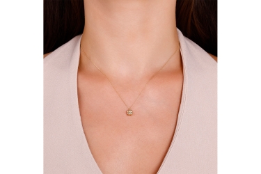 Quyumcu - 14 Ayar Altın Yonca Kolye (1) Quyumcu - 14 Ayar Altın Yonca Kolye (1)