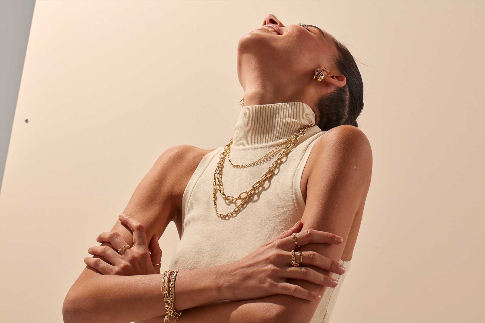 Quyumcu - 14 Ayar Altın Zincir Bileklik (1)