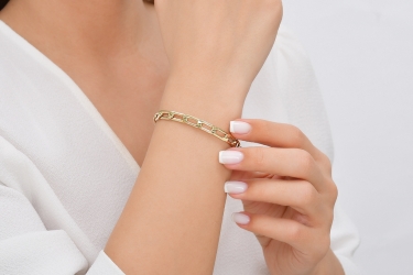 Quyumcu - 14 Ayar Altın Zincir Bileklik Quyumcu - 14 Ayar Altın Zincir Bileklik