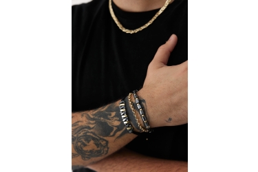 Quyumcu - 14 Ayar Altın Doch Zincir Bileklik 19cm (1)