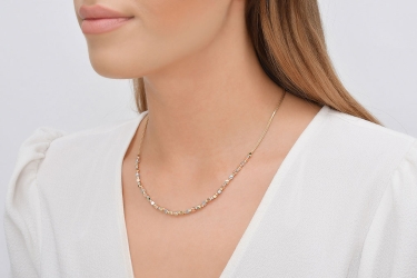 Quyumcu - 14 Ayar İtalyan Zincirli Kolye Quyumcu - 14 Ayar İtalyan Zincirli Kolye