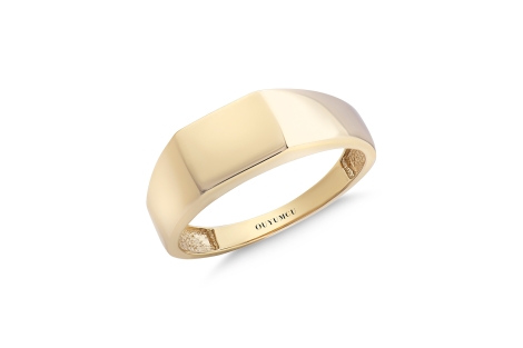 Quyumcu - 14K Gold Minimal Ring