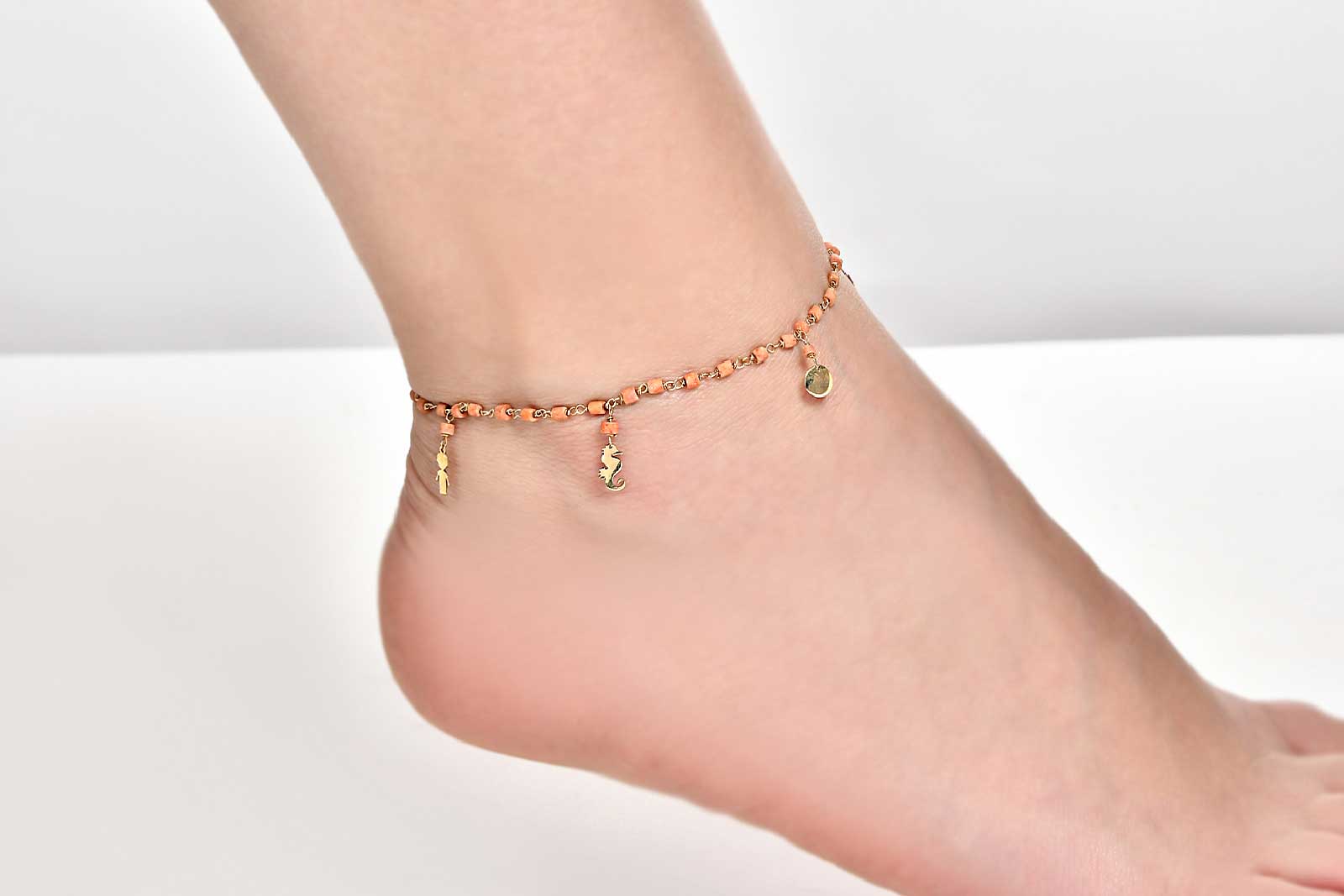 Quyumcu - 14K Gold Anklet Quyumcu - 14K Gold Anklet