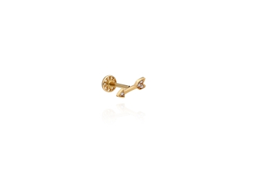 Quyumcu - 14K Gold Arrow Tragus Earring Quyumcu - 14K Gold Arrow Tragus Earring