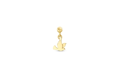 Quyumcu - 14K Gold Bird Charm Quyumcu - 14K Gold Bird Charm