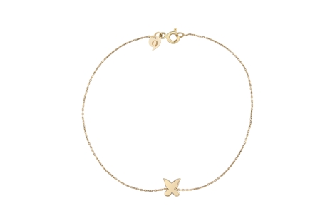 Quyumcu - 14K Gold Butterfly Bracelet Quyumcu - 14K Gold Butterfly Bracelet