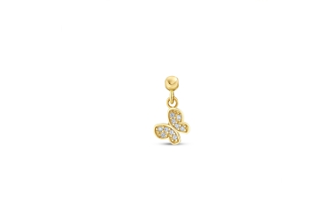 Quyumcu - 14K Gold Butterfly Charm Quyumcu - 14K Gold Butterfly Charm