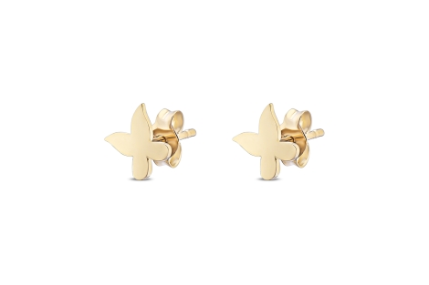 Quyumcu - 14K Gold Butterfly Earrings Quyumcu - 14K Gold Butterfly Earrings