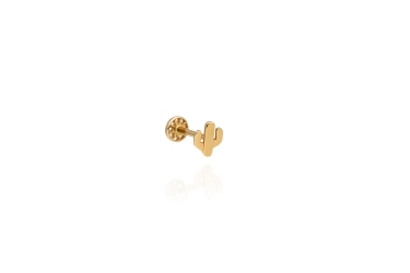Quyumcu - 14K Gold Cactus Tragus Earring