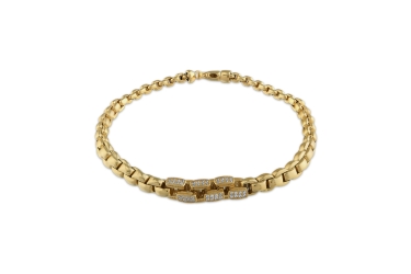 Quyumcu - 14K Gold Chain Bracelet (1) Quyumcu - 14K Gold Chain Bracelet (1)