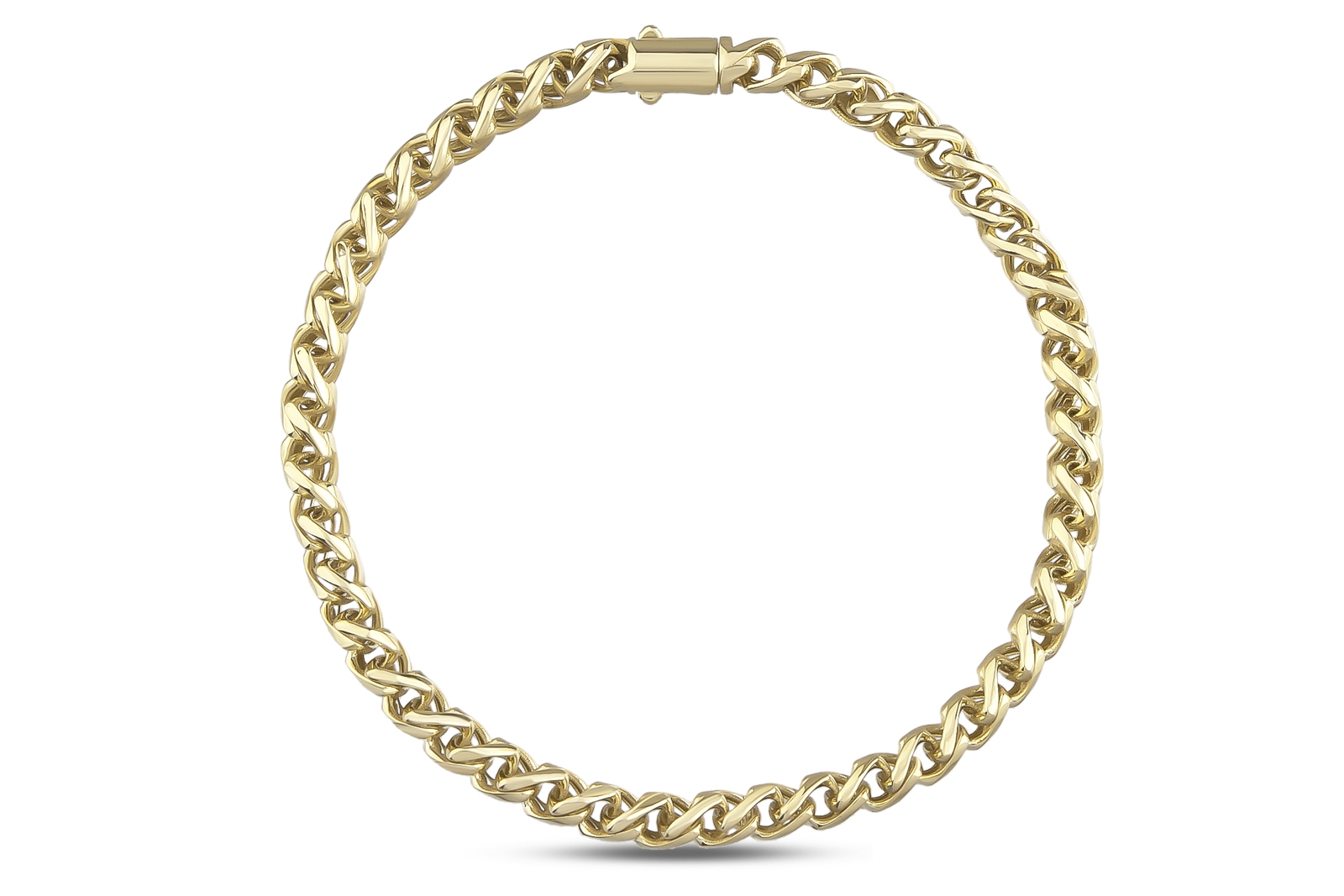 Quyumcu - 14K Gold Chain Bracelet - 18cm