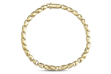 Quyumcu - 14K Gold Chain Bracelet - 20cm Quyumcu - 14K Gold Chain Bracelet - 20cm