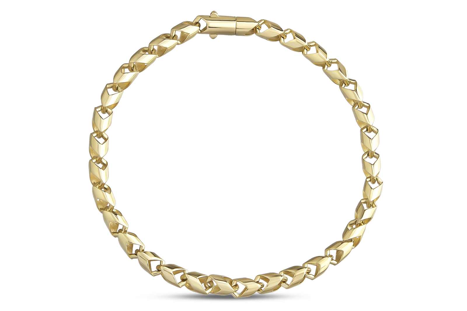 Quyumcu - 14K Gold Chain Bracelet - 20cm