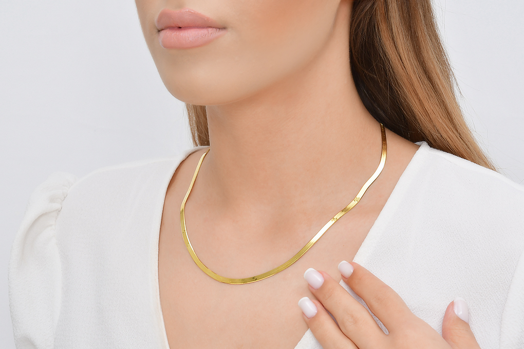 Quyumcu - 14K Gold Chain Necklace (1) Quyumcu - 14K Gold Chain Necklace (1)