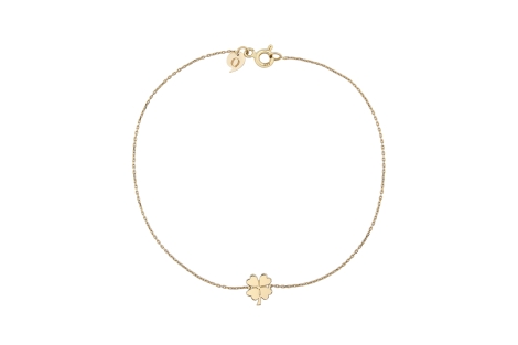 Quyumcu - 14K Gold Clover Bracelet Quyumcu - 14K Gold Clover Bracelet