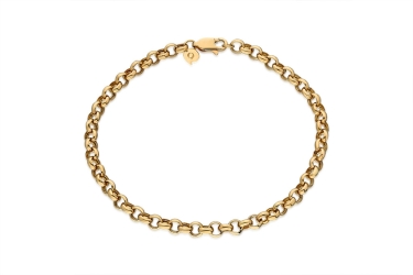 Quyumcu - 14K Gold Doch Chain Bracelet Quyumcu - 14K Gold Doch Chain Bracelet
