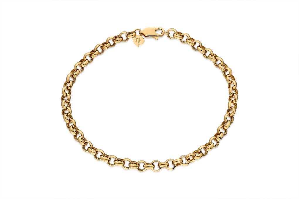 Quyumcu - 14K Gold Doch Chain Bracelet Quyumcu - 14K Gold Doch Chain Bracelet
