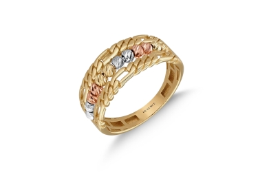 Quyumcu - 14K Gold Dorika Ring (1) Quyumcu - 14K Gold Dorika Ring (1)