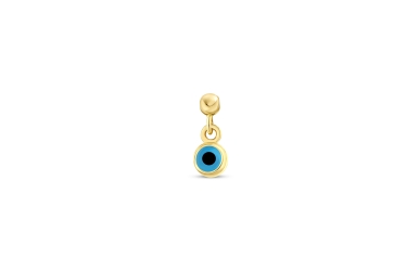 Quyumcu - 14K Gold Evil Eye Charm Quyumcu - 14K Gold Evil Eye Charm