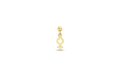 Quyumcu - 14K Gold Feminine Charm Quyumcu - 14K Gold Feminine Charm