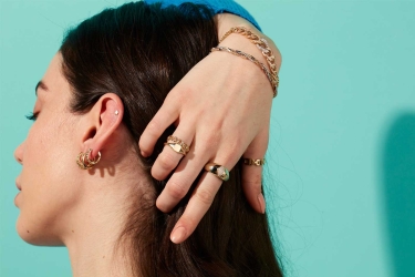 Quyumcu - 14K Gold Italian Chain Bracelet (1) Quyumcu - 14K Gold Italian Chain Bracelet (1)