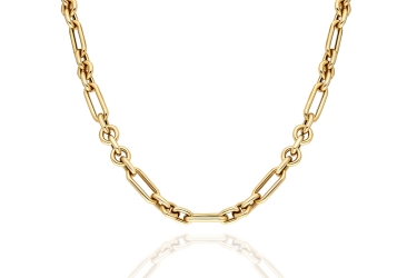 Quyumcu - 14K Gold Italian Chain Necklace (1) Quyumcu - 14K Gold Italian Chain Necklace (1)