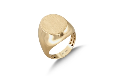 Quyumcu - 14K Gold Knight Ring (1) Quyumcu - 14K Gold Knight Ring (1)