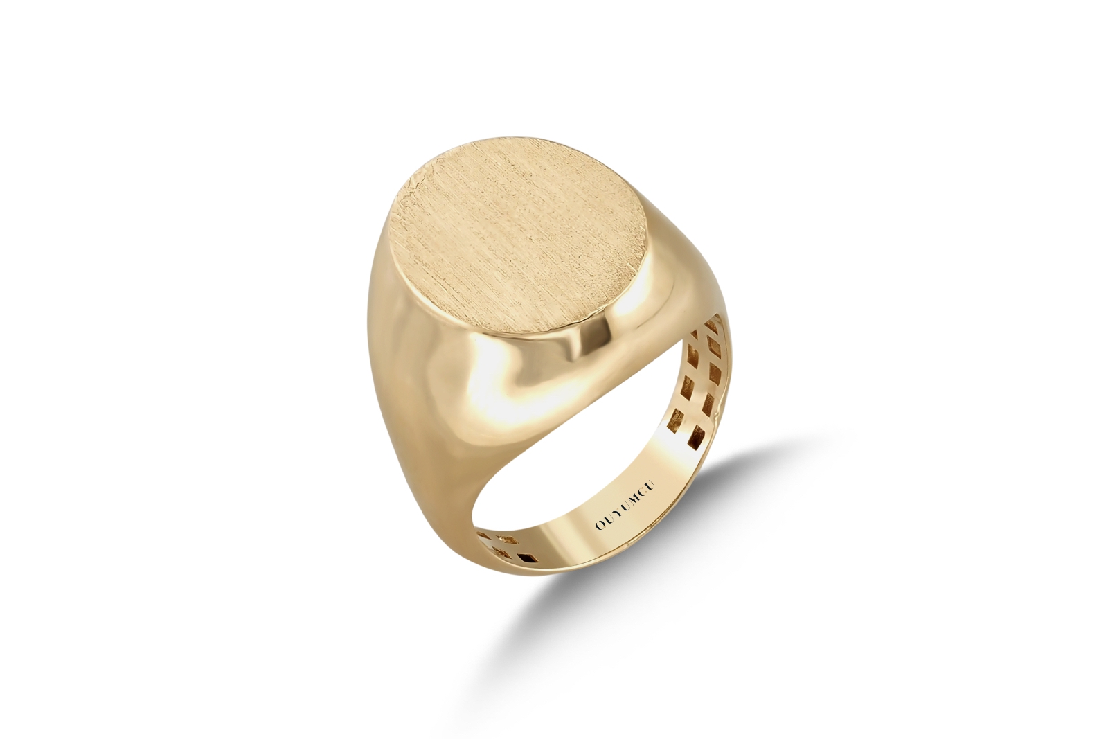 Quyumcu - 14K Gold Knight Ring (1) Quyumcu - 14K Gold Knight Ring (1)