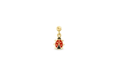 Quyumcu - 14K Gold Ladybug Charm