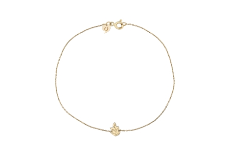Quyumcu - 14K Gold Leaf Bracelet Quyumcu - 14K Gold Leaf Bracelet