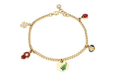 Quyumcu - 14K Gold Lucky Bracelet Quyumcu - 14K Gold Lucky Bracelet