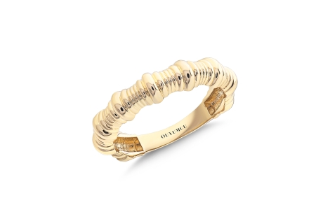 Quyumcu - 14K Gold Minimal Ring Quyumcu - 14K Gold Minimal Ring