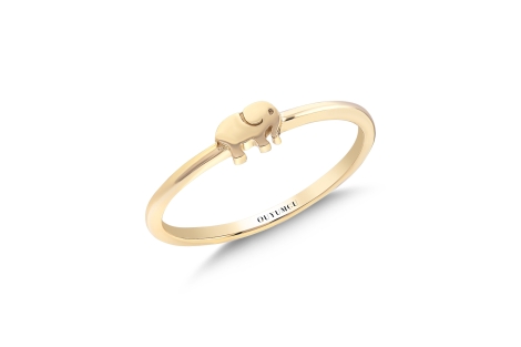 Quyumcu - 14K Gold Minimal Ring Quyumcu - 14K Gold Minimal Ring
