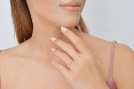 Quyumcu - 14K Gold Minimal Ring (1) Quyumcu - 14K Gold Minimal Ring (1)