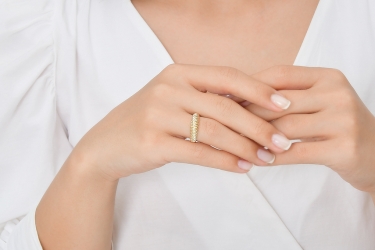 Quyumcu - 14K Gold Minimal Ring (1)