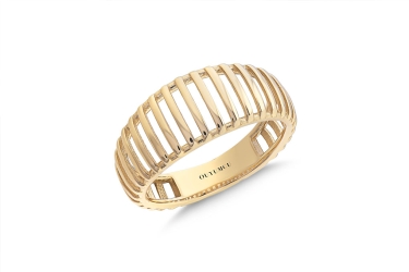 Quyumcu - 14K Gold Minimal Ring Quyumcu - 14K Gold Minimal Ring