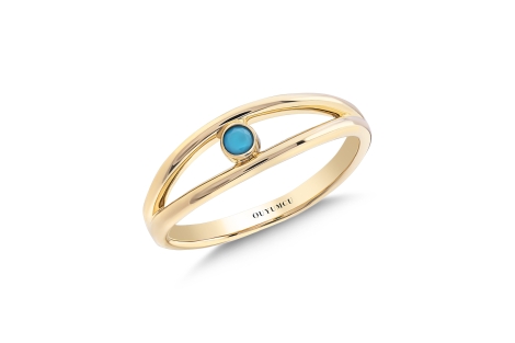Quyumcu - 14K Gold Minimal Ring Quyumcu - 14K Gold Minimal Ring