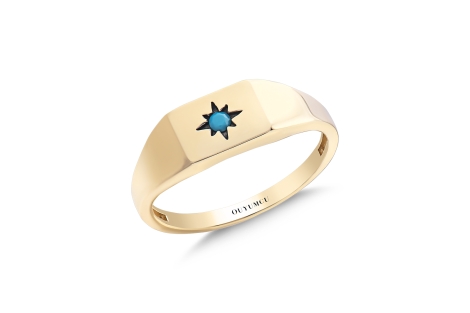 Quyumcu - 14K Gold Minimal Ring Quyumcu - 14K Gold Minimal Ring