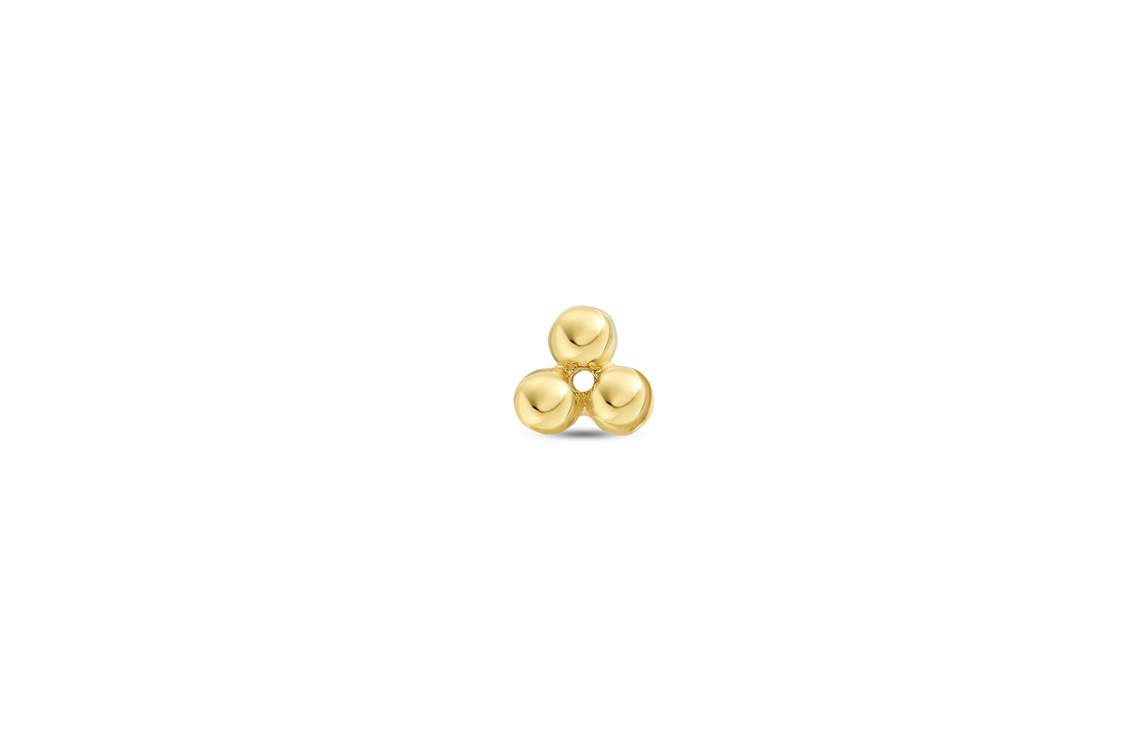 Quyumcu - 14K Gold Moon Earring (1)