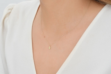 Quyumcu - 14K Gold Necklace (1) Quyumcu - 14K Gold Necklace (1)