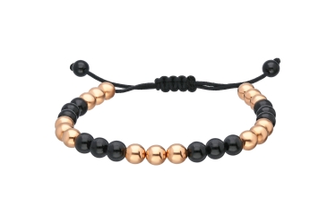 Quyumcu - 14K Gold Onyx Men's Bracelet Quyumcu - 14K Gold Onyx Men's Bracelet