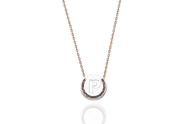 Quyumcu - 14K Gold P Letter Necklace Quyumcu - 14K Gold P Letter Necklace