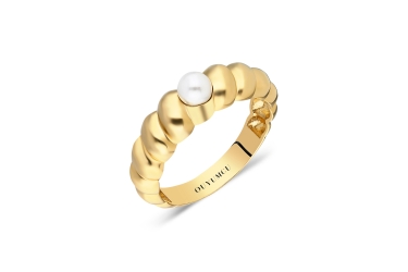 Quyumcu - 14K Gold Pearl Ring Quyumcu - 14K Gold Pearl Ring