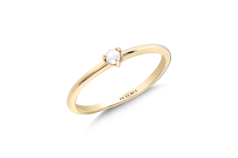Quyumcu - 14K Gold Pearl Ring Quyumcu - 14K Gold Pearl Ring